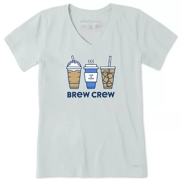 Women's Brew Crew Short Sleeve Crusher Vee